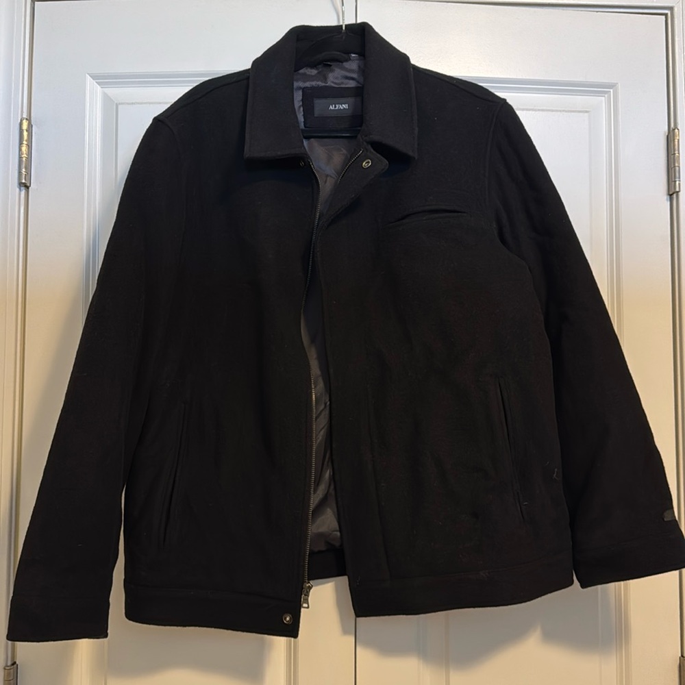Alfani Mens Medium Wool Jacket